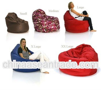 versatile pearl drop shape beanbag chair
