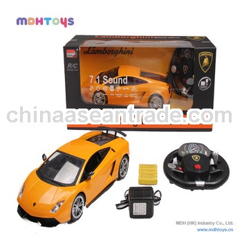 vivid R/C 1:14 4CH Car with sound and light(Small steering wheel)MH-027253