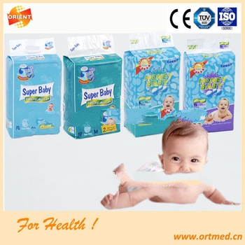 waistband pulp high quality baby diaper