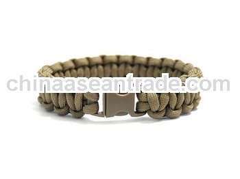 wholesale handmade weave survival bracelet SUB037