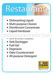 Supplier of Restaurant Cleaning Products