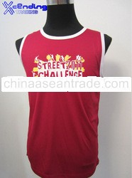 customized design dry-fit Singlet