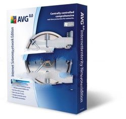 AVG Internet Security Network Edition software 130 Computers 2 Years