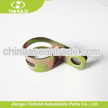 yellow color fixing p types cable pipe clamps