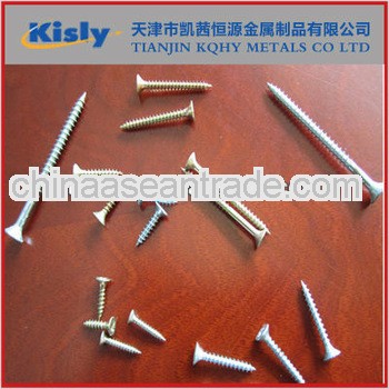 zinc countersunk and pan head chipboard screws