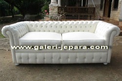 Chesterfield Full Upholstered Sofa - Indonesia Furniture