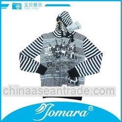2012 new design hooded 12 GG children sweater for winter