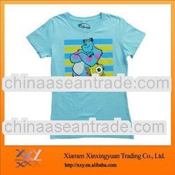100% Preshrunk Cotton T-shirts Cute Printing Tshirts For Women