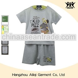 100% cotton babies clothes baby T-shirt set