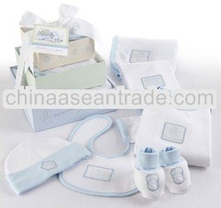 100% cotton baby gift set