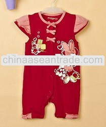 100% cotton baby romper kid's garments jumpsuit