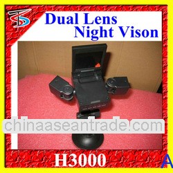120 degrees wide-Angle lens car cams recorder H3000