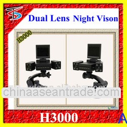 120 degrees wide-Angle lens car recorder with night vision H3000