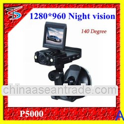 140 degree lens, 2 inch hidden cameras for cars P5000