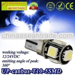 194 CAN Bus LED Bulb - 5 SMD LED Wedge Base