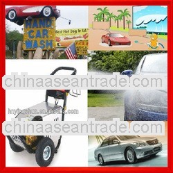 200bar 380V 4KW electric high pressure car wash machine portable