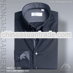 2012 Latest fashion black shirt