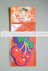 2013 Eco-friendly good quality paper air freshener with header card