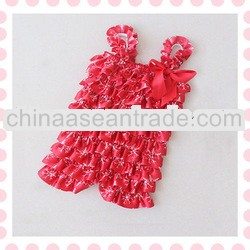 2013 New Arrivals!baby clothes Christmas snowflakes posh pettiRomper,XMAS oufit
