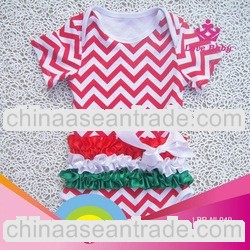 2013 New arrival fashion hottest Christmas baby romper