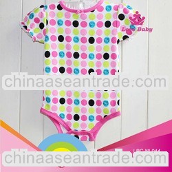 2013 New arrival hottest fashion cute rainbow baby romper
