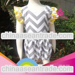 2013 Newest hottest Promotion soft chevron baby wholesale petti rompers