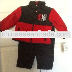 2013 baby boy outdoor wear baby thermal wear