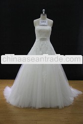 2013 new collection A-line lace wedding dress G065