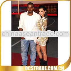 2013 wholesale formal long sleeve celeb bandage dresses