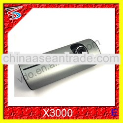 2.7 inch dual lens car dvr recorder with gps and night vision(X3000)