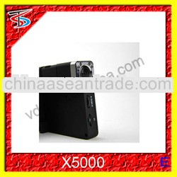 2.7 inch dual lens car video camera recorder 1080p(X5000)