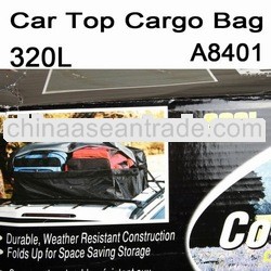 320L 600D polyester oxford waterproof car cargo bag