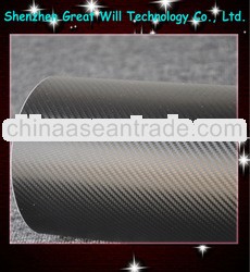 3D Carbon Fiber Vinyl Wrapping Film 1.52mx30m