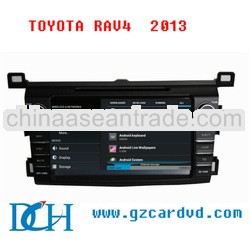 4.0 android car dvd player with 3G WiFi Dongle for TOYOTA RAV4 2013 WS-9434