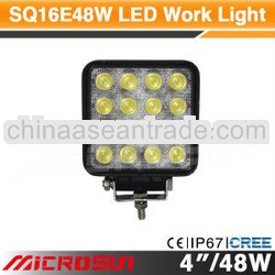 4" 48W Off Road LED Work Light h7 led headlight