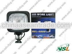 55W HID Xenon Work Lights For Tractor,Truck ATV Boat Xenon Work lamp 12V 24V 6000K