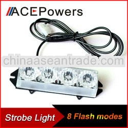 8 Flashing modes Car Strobe Light Bars/ For Deck 4x4 led drving light bar/High Power Strobe Led warn