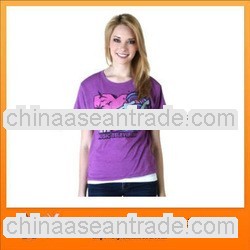 90 cotton 20 spandex t shirts For Women Cotton Fabric Shirt