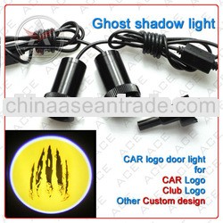 ALUMINUM ALLOY HOUSING 12V HIGH POWER 7W CREE CHIP THE 4TH GENERATION WELCOME CAR LED LOGO LASER LIG