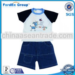 Baby Boy Clothes Tee and Jeans 2pcs Set