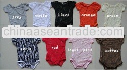 Baby boutique wholesale lace bodysuit for baby