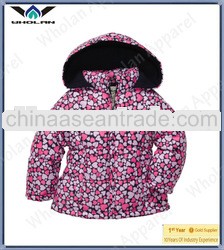 Baby girls wholesale custom puffy bubble jacket for winter season