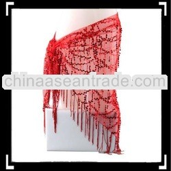 Belly Dance Triangle Fringe Hip Scarf Waist Chain