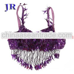 Belly dance sequin bra Mei Shu Lan Na Bra YD034#