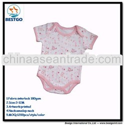 Bestgo 2013 printed baby bodysuit