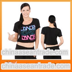 Black Women Top Crops Printing Service