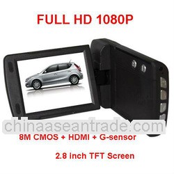 Car DVR Vehicle Black Box 2.8" Motion Detection