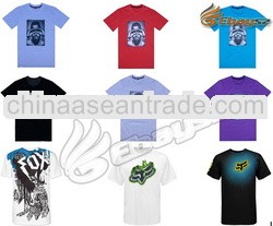 Character new printing white t shirt for advertising