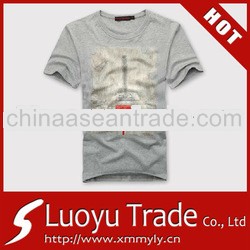 Cotton T shirt Custom Crew Neck T shirt