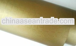 Crocodile auto vinyl rolls 1.52*30m/roll with air drain